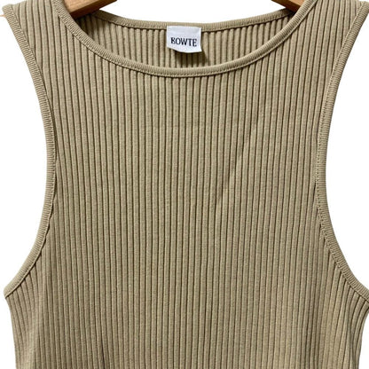 BOWTE TEREKO リブタンクトップ