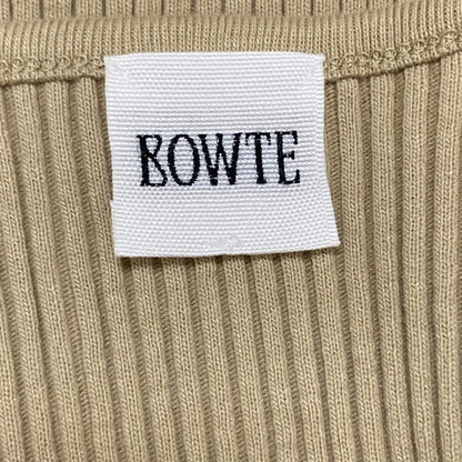 BOWTE TEREKO リブタンクトップ
