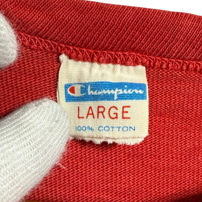 チャンピオン プリントコットンTシャツ
