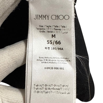 ジミーチュウ コットンオーバーサイズ半袖Tシャツ