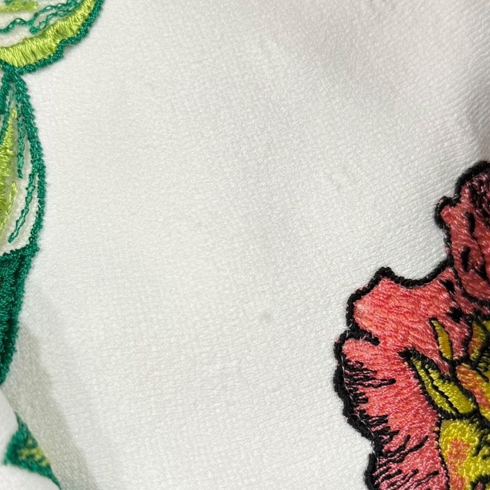 Blumarine フラワー 刺繍 ニット ドレス