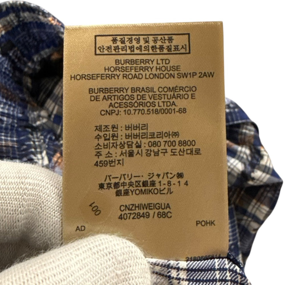 バーバリー グラフィティチェック ショートパンツ