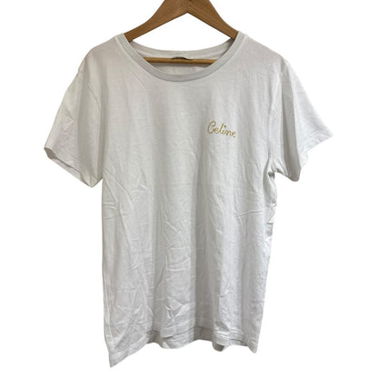 セリーヌ EMBROIDERED T-SHIRT IN COTTON Tシャツ