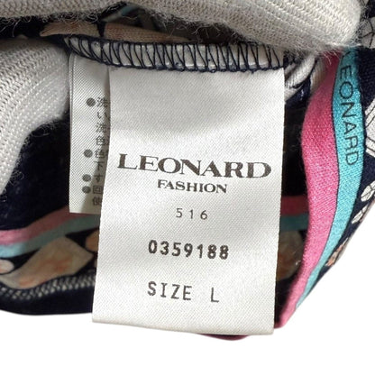 LEONARD FASHION ビジュープリントプルオーバー