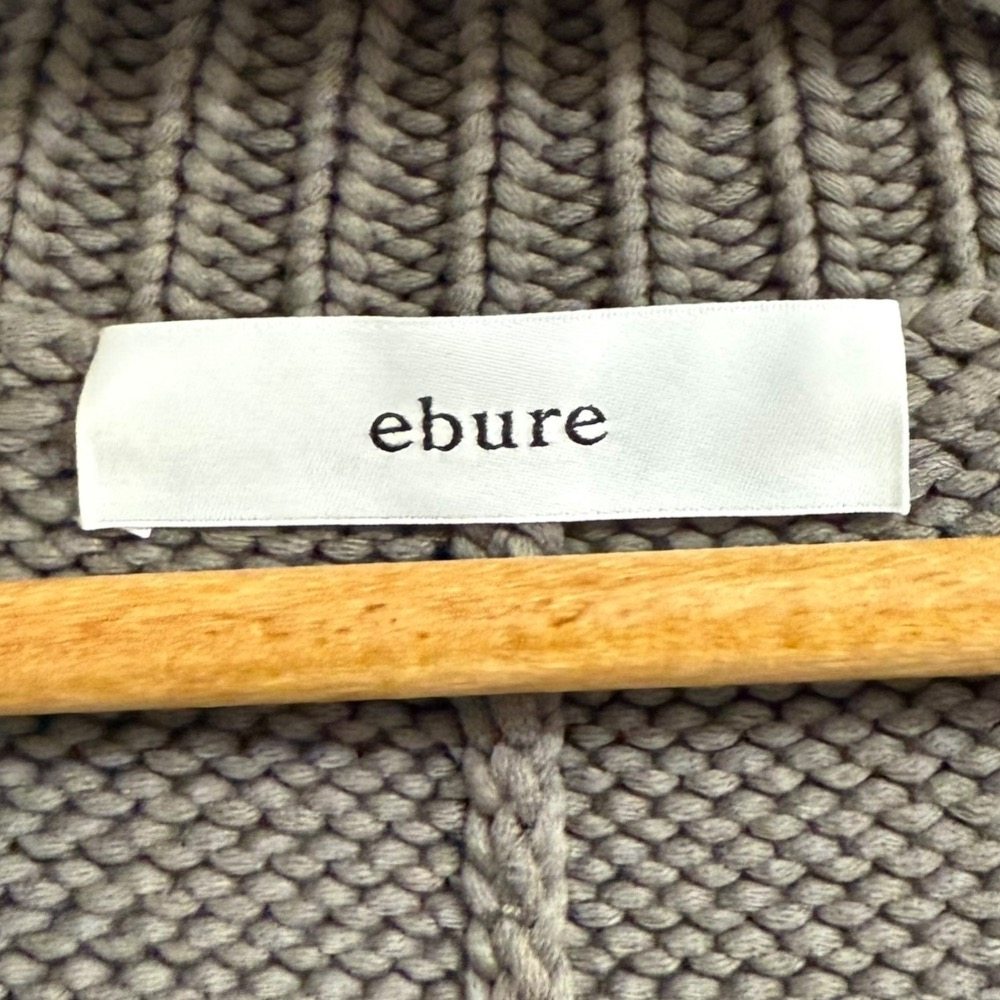 ebure リリアン Vネック ニット プルオーバー