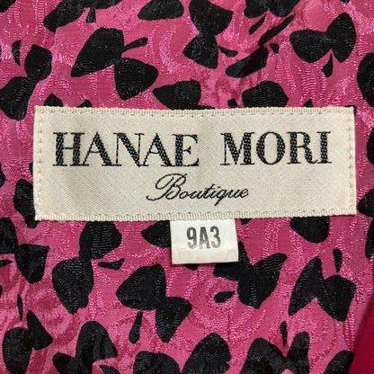 HANAE MORI リボン パターン セットアップ