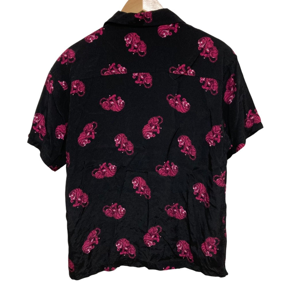X-girl TIGER OPEN COLLAR S/S シャツ