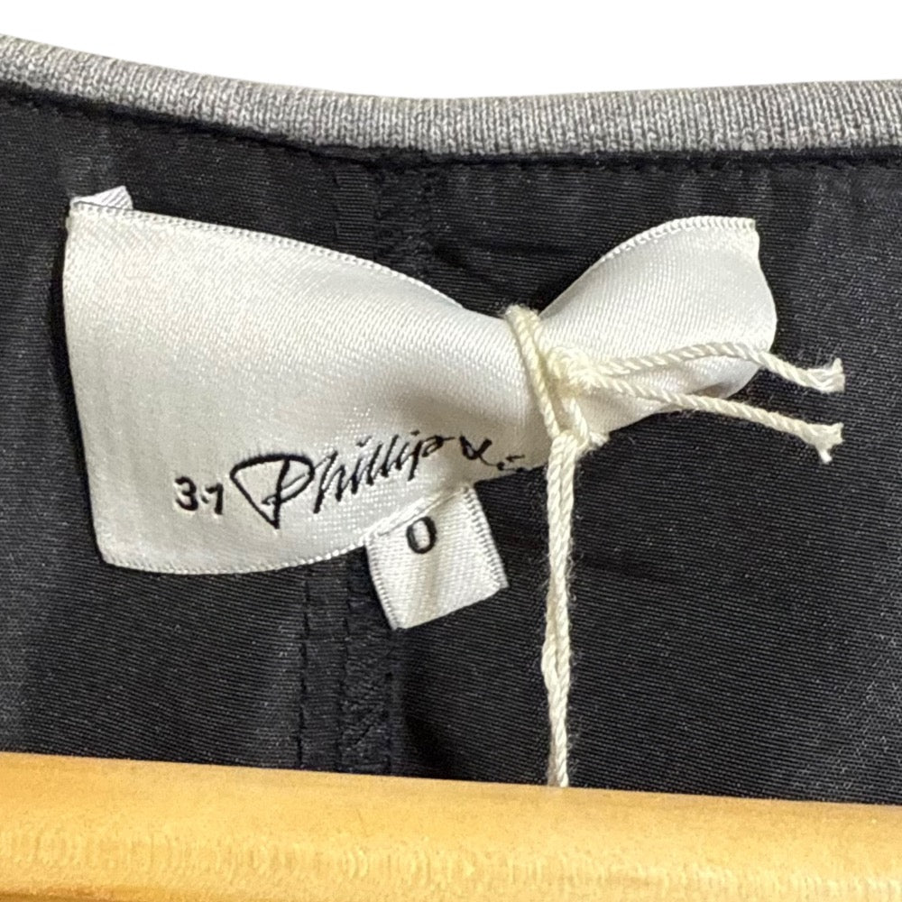 3.1 Phillip Lim SL フレンチ テリー コンボ ドレス