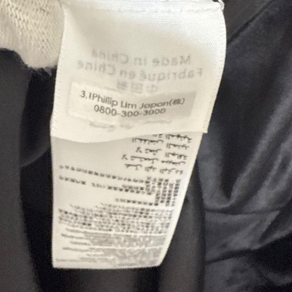 3.1 Phillip Lim SL フレンチ テリー コンボ ドレス
