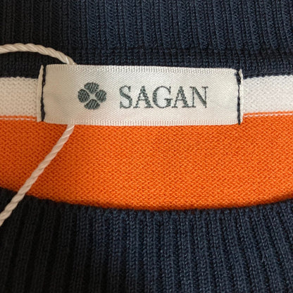 ATELIER SAGAN マルチボーダーニットカットソー
