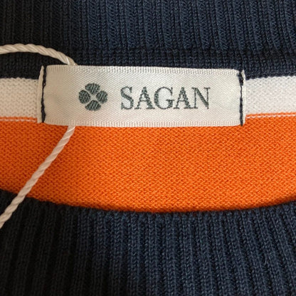 ATELIER SAGAN マルチボーダーニットカットソー