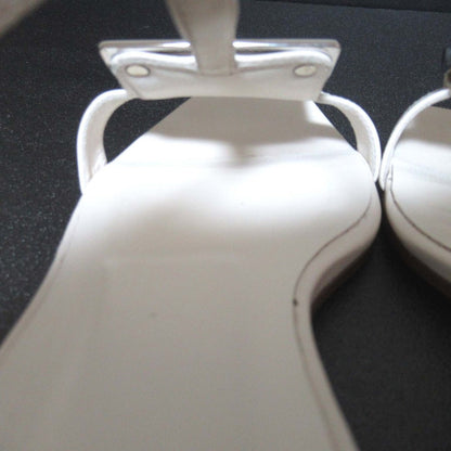 ロジェヴィヴィエ Square Buckle Leather Sandals