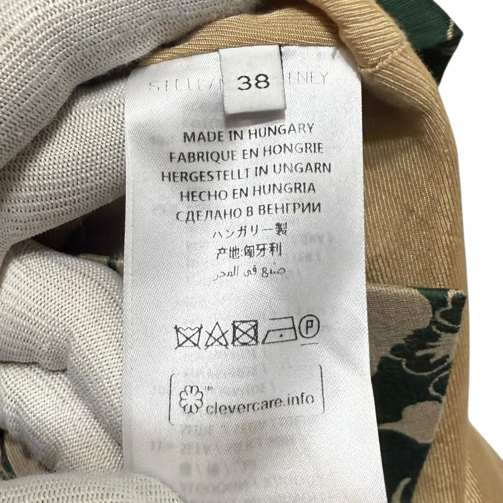 ステラマッカートニー フラワージャガード シルクブレンド ノースリーブブラウス