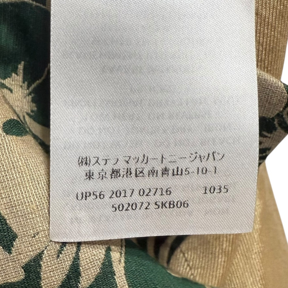 ステラマッカートニー フラワージャガード シルクブレンド ノースリーブブラウス