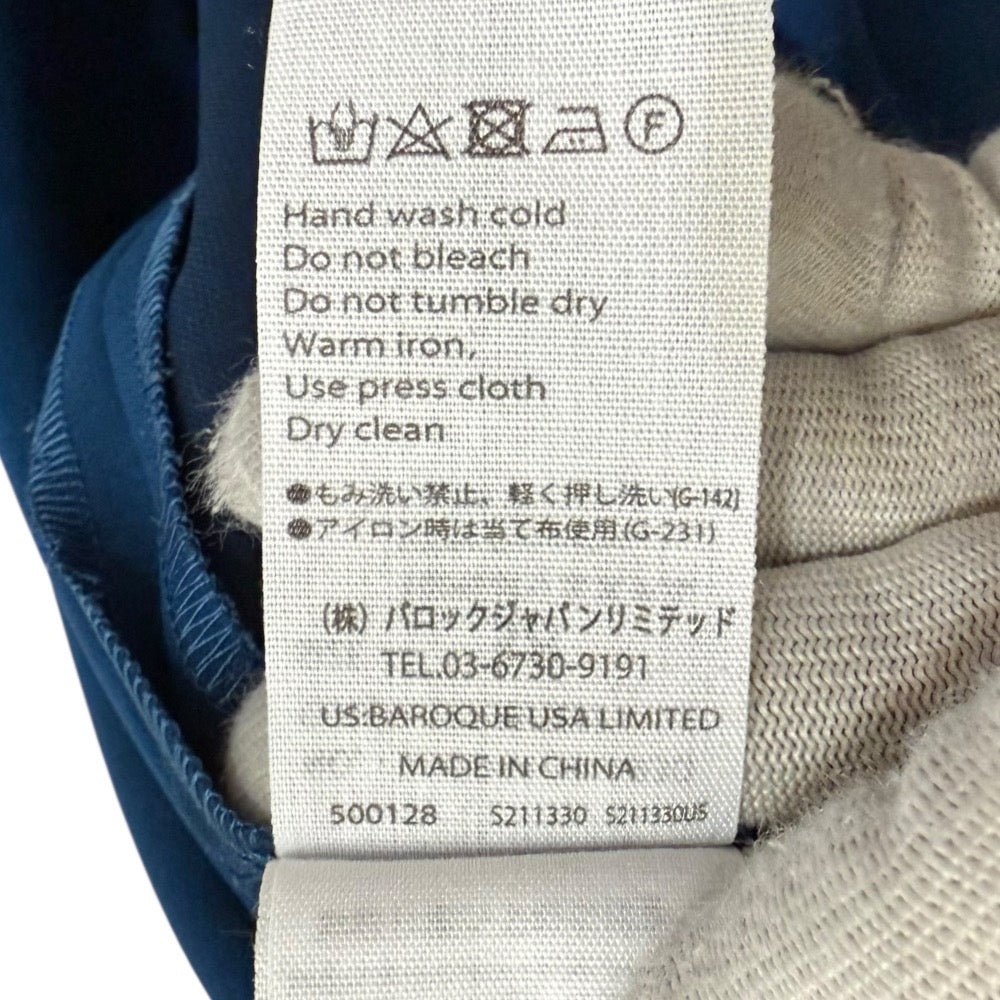 エンフォルド PEダブルクロス ロングノースリーブプルオーバーブラウス