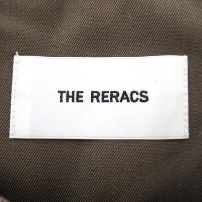 THE RERACS ウール リネン シルク ブレンド ロング ジレ ドレス