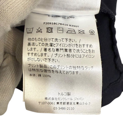 モンクレール コットンプリント半袖Tシャツ