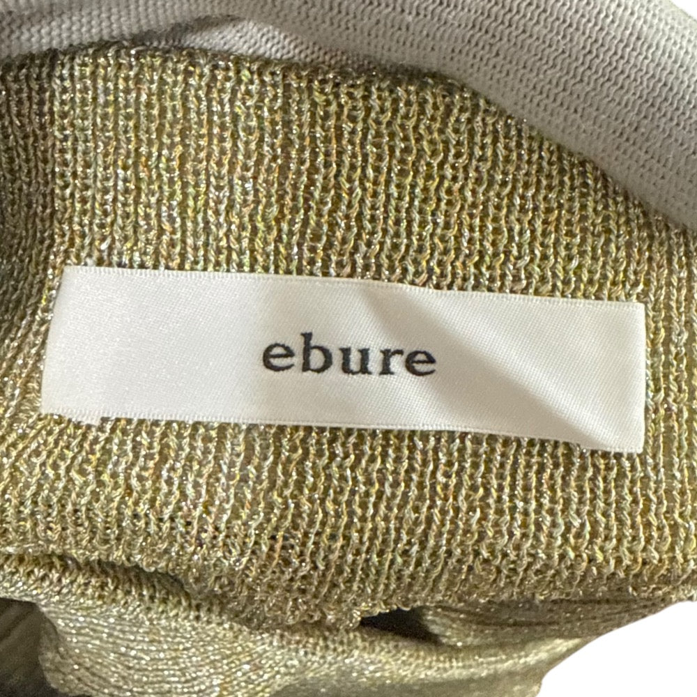 ebure ミックス カラー ラメ ニット ロング スカート