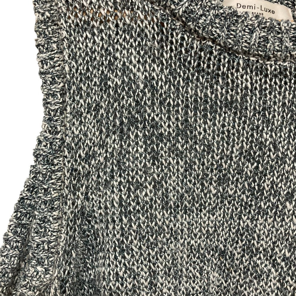 Demi-Luxe BEAMS リネン シルク ニット ベスト