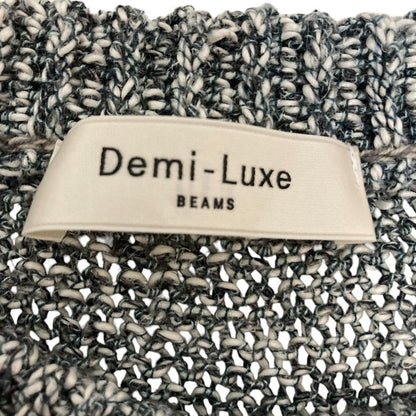 Demi-Luxe BEAMS リネン シルク ニット ベスト