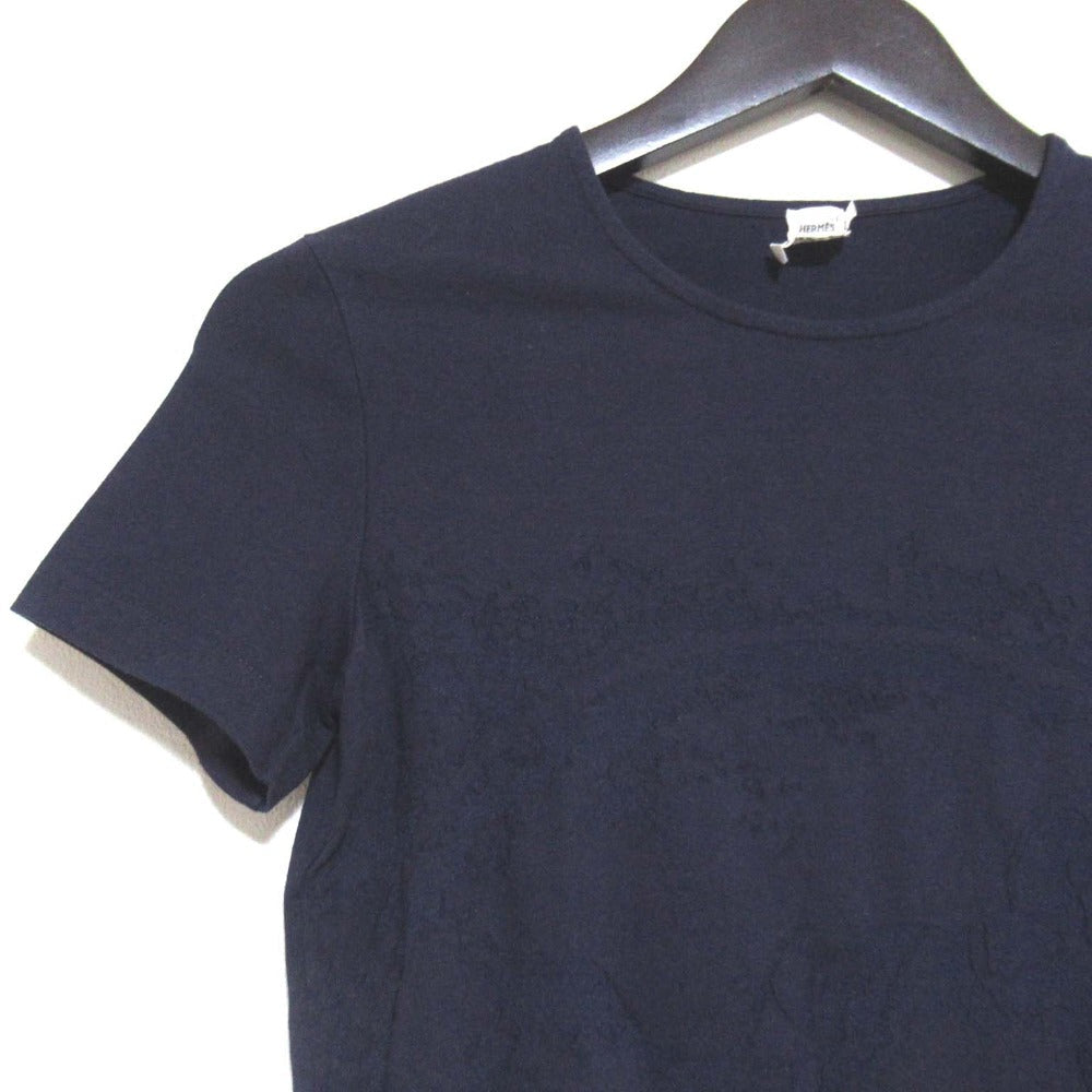 エルメス エクスリブリス コットンTシャツ