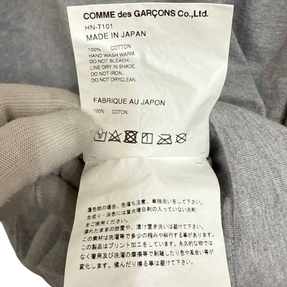 コムデギャルソンオム コットン半袖Tシャツ