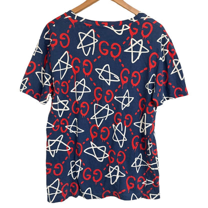 グッチ ゴースト コットンTシャツ