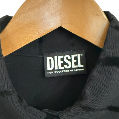 ディーゼル D-SHIRTY-C2 メッシュ ドレス