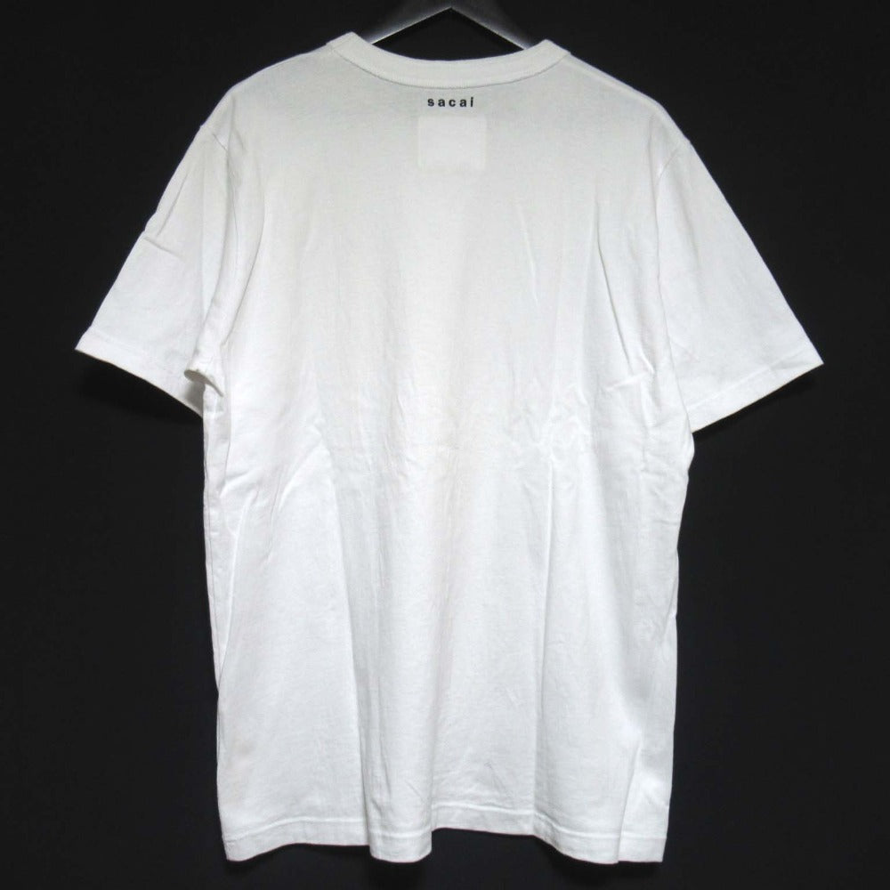 サカイ NOT JUSTOURS NO BUTITISOUR HOME コットン半袖Tシャツ