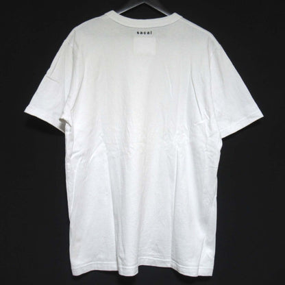 サカイ NOT JUSTOURS NO BUTITISOUR HOME コットン半袖Tシャツ