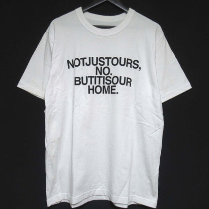 サカイ NOT JUSTOURS NO BUTITISOUR HOME コットン半袖Tシャツ