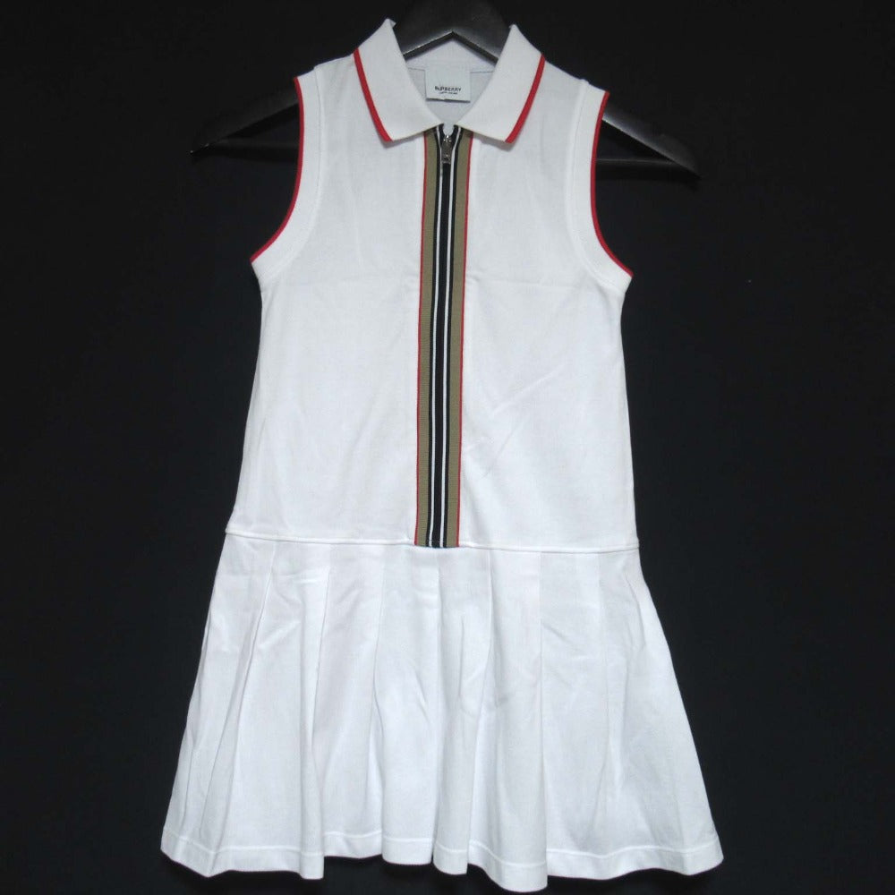 バーバリー ピケ ハーフジップ ドレス