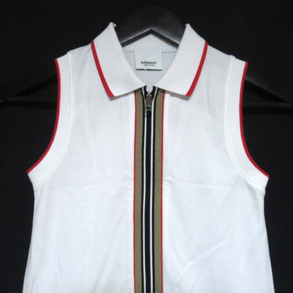 バーバリー ピケ ハーフジップ ドレス