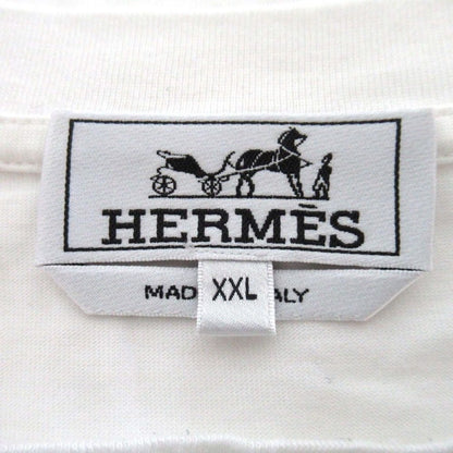 エルメス Chevaux en Symetrie コットン半袖Tシャツ