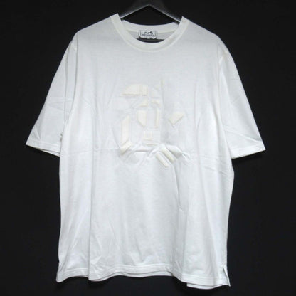 エルメス Chevaux en Symetrie コットン半袖Tシャツ