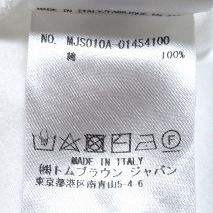 トムブラウン コットン半袖Tシャツ