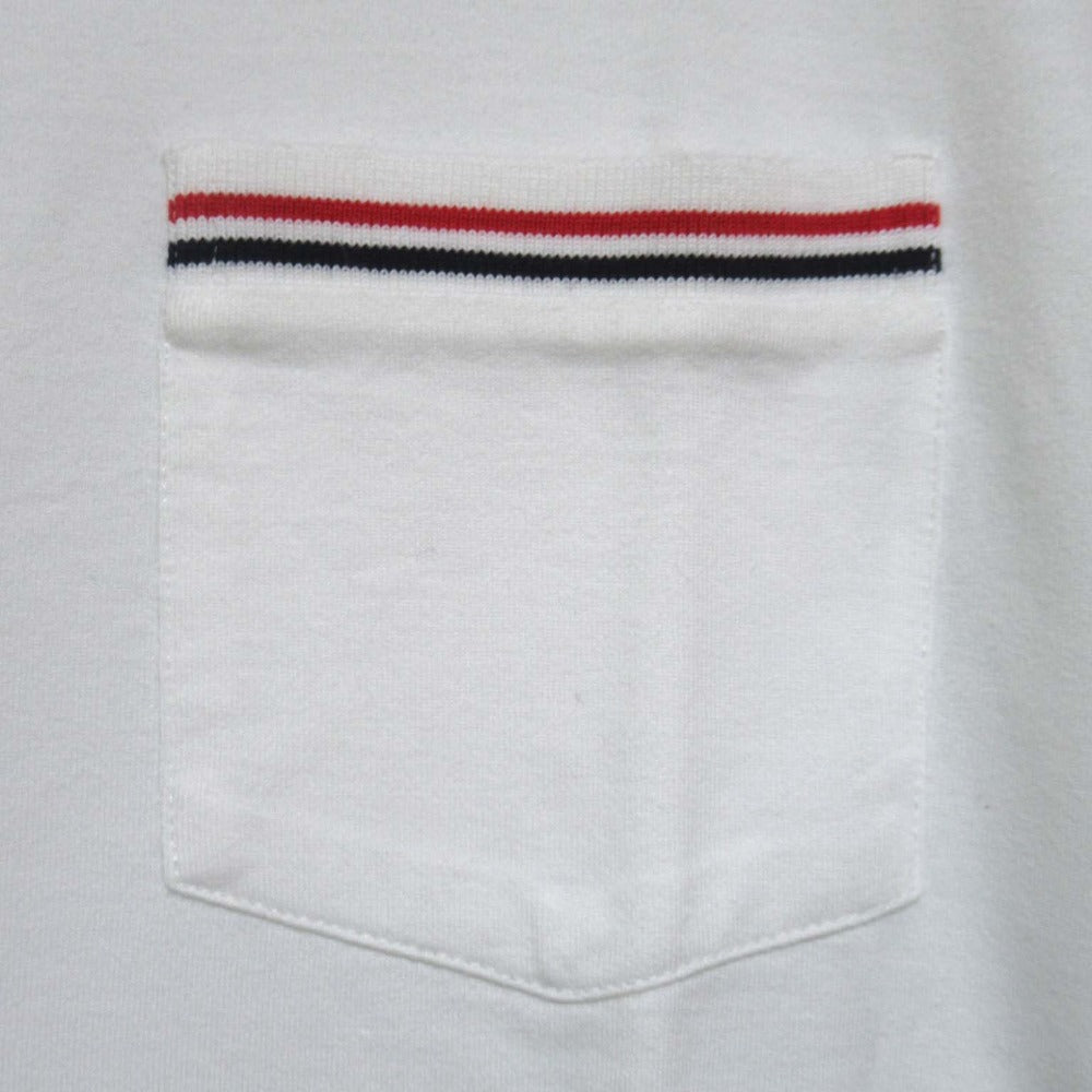 トムブラウン コットン半袖Tシャツ