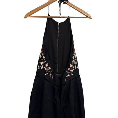 ZIMMERMANN 薔薇刺繍 リネンコットンオールインワン