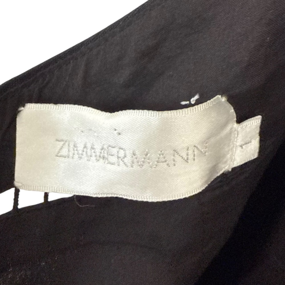 ZIMMERMANN 薔薇刺繍 リネンコットンオールインワン