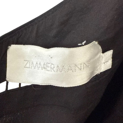 ZIMMERMANN 薔薇刺繍 リネンコットンオールインワン