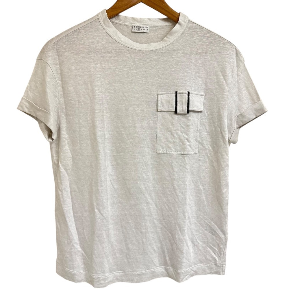 ブルネロクチネリ リネンシルク Tシャツ