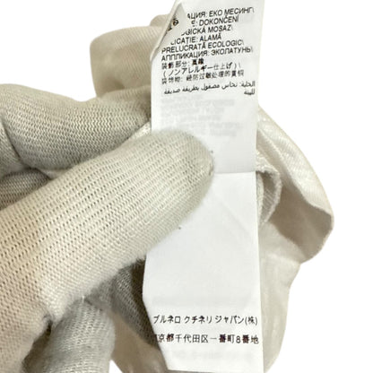 ブルネロクチネリ リネンシルク Tシャツ