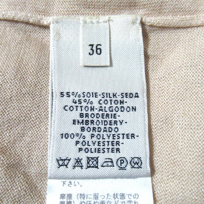 エルメス シルクコットン半袖ニット