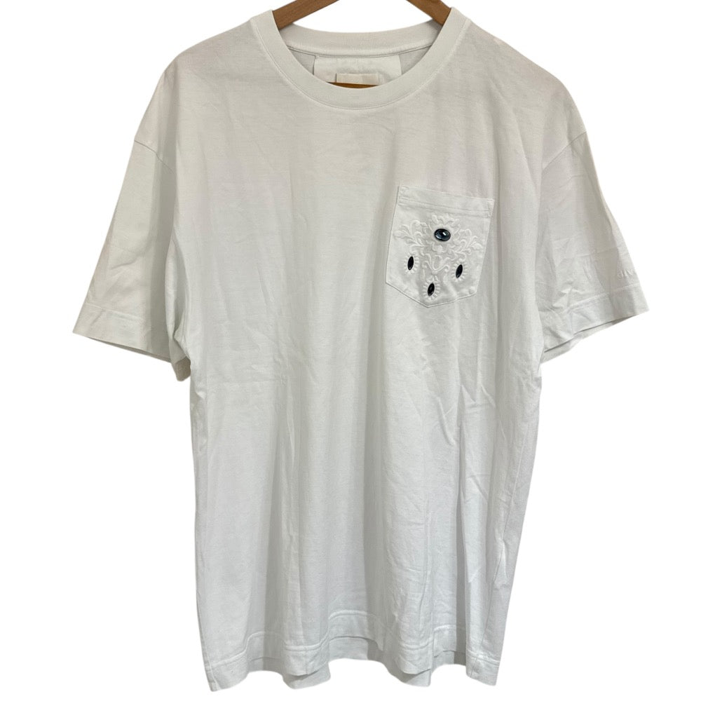 ジバンシィ ポケットエンブロイダリー コットン 半袖Tシャツ
