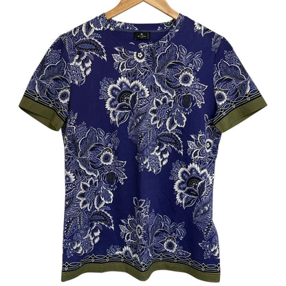 エトロ フラワープリント コットンTシャツ