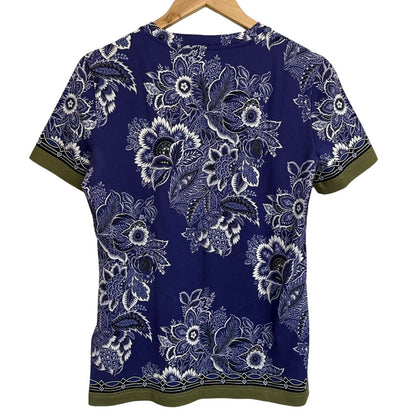 エトロ フラワープリント コットンTシャツ