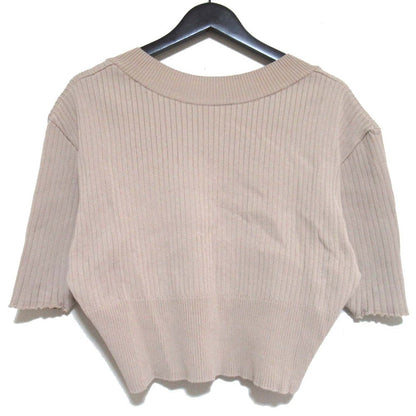 アキラナカ Tuula open back knit プルオーバー