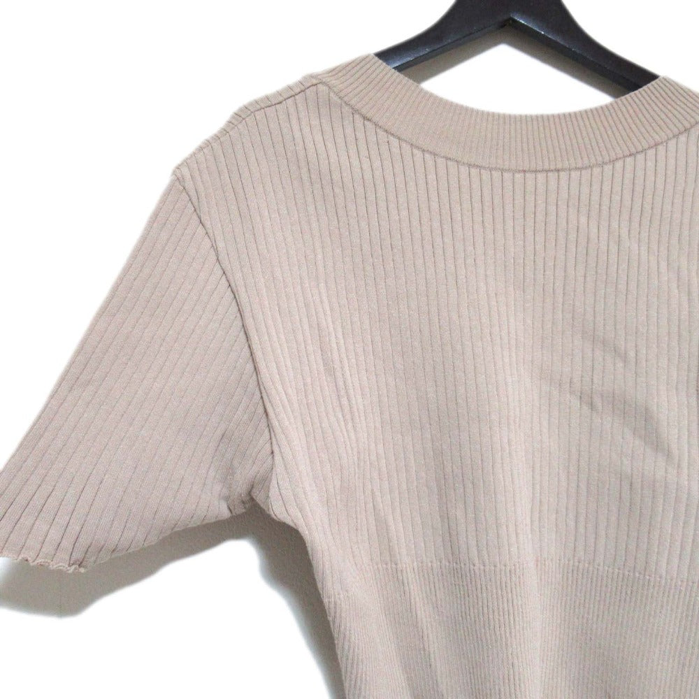 アキラナカ Tuula open back knit プルオーバー