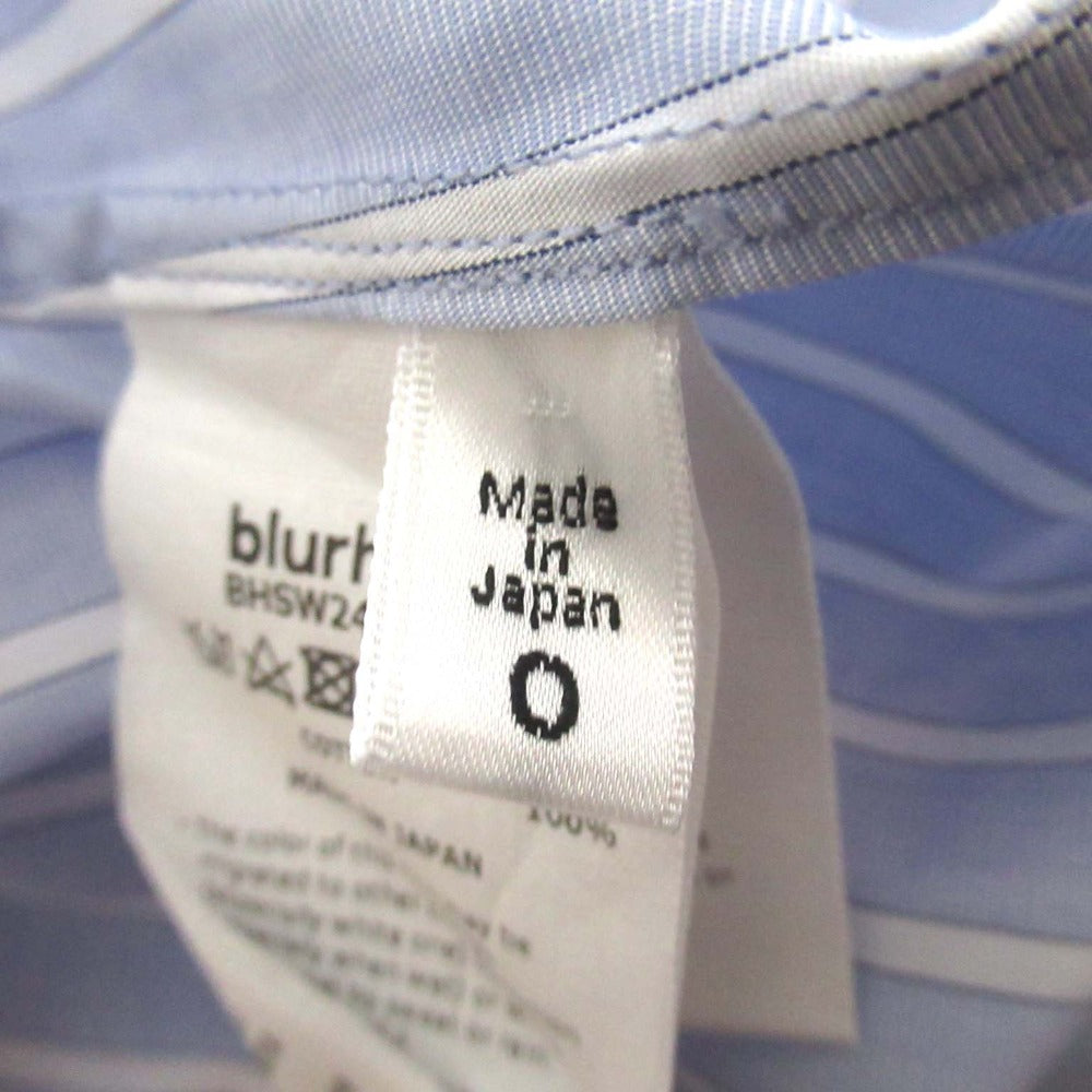 blurhms ストライプ コットン シャツワンピース