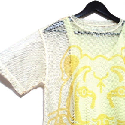ケンゾー タイガープリント メッシュTシャツ